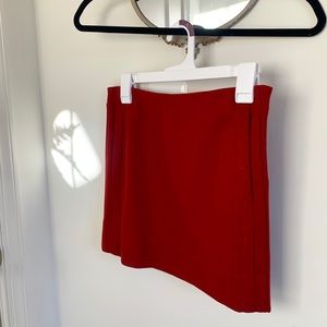 Diane von Furstenburg DVF Wool Blend Mini Skirt